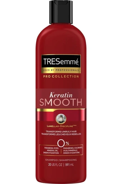 Tresemme P/c Keratin Smooth Kıvırcık Saçlar Için Bukle Belirginleştirici Şampuan 592ml ürün görseli 1