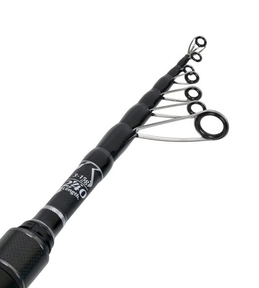 Fujin Walker 240cm 3-15gr Teleskopik Spin Kamışı - Resim 3