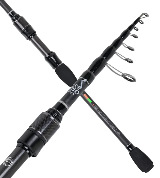 Fujin Walker 240cm 3-15gr Teleskopik Spin Kamışı - Resim 4