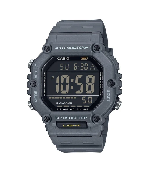 Casio Ae-1600h-8bvdf Erkek Kol Saati Gri ürün görseli 1