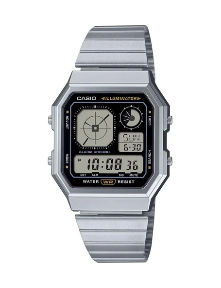 Casio A130we-1adf Erkek Kol Saati Gri ürün görseli 1