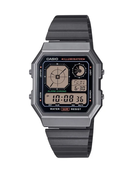 Casio A130wegg-1adf Erkek Kol Saati Gri ürün görseli 1