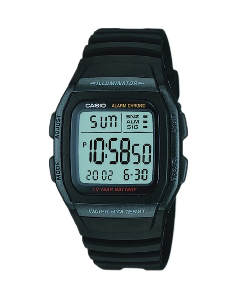 Casio W-96H-1BVDF Digital Erkek Kol Saati ürün görseli 1