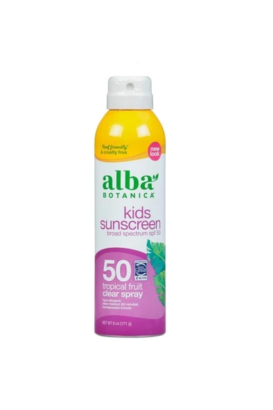 Alba Botanica Çocuklar Sürekli SPF50 Sprey Güneş Kremi 171 Gm ürün görseli 1