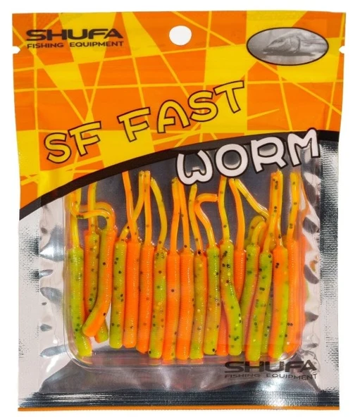 Shufa SF Fast Worm 5.1cm Lrf Silikon Yem - Resim 9