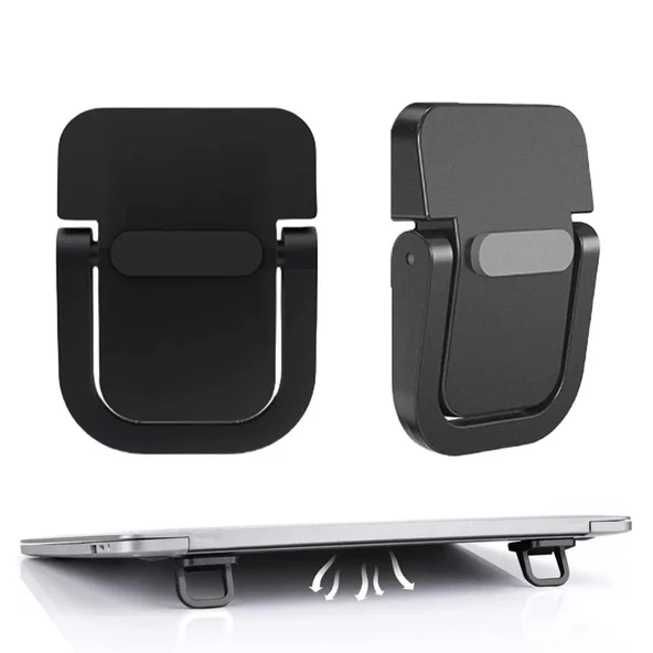 Ayt Powermaster PM-26427 Mini Metal Tablet Telefon Laptop Standı Masa Üstü Yükseltici Stant ürün görseli 1