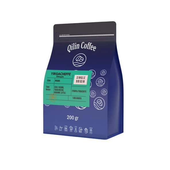 Ethiopia Yirgacheffe 200Gr Filtre&Espresso Kahve ürün görseli 1