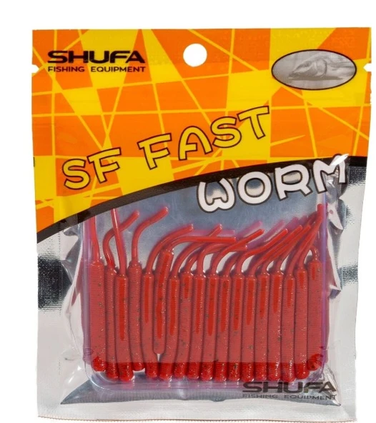 Shufa SF Fast Worm 5.1cm Lrf Silikon Yem - Resim 7