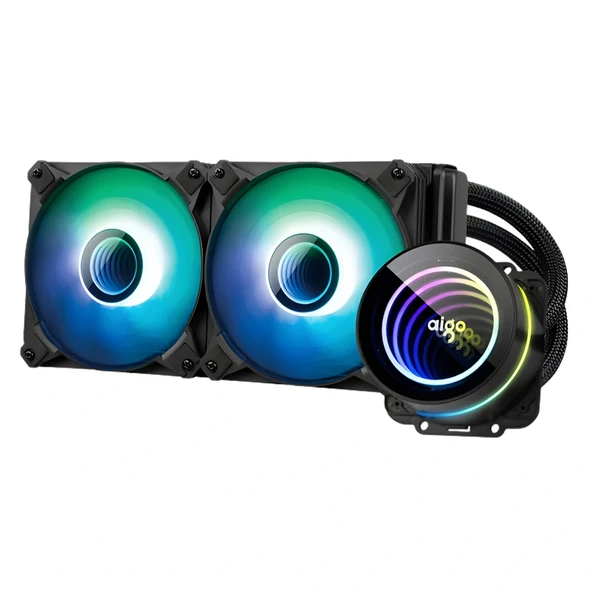 AIGO DX240 V2.6 ARGB 240mm 1700/AM5 Sıvı Soğutma ürün görseli 1