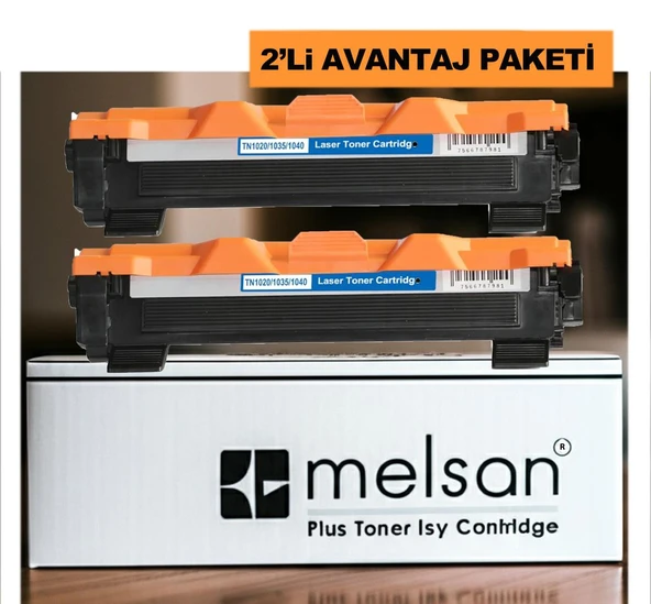 Melsan Brother MFC-1810 Toner İkili Paket Yüksek Kapasite Muadil ürün görseli 1