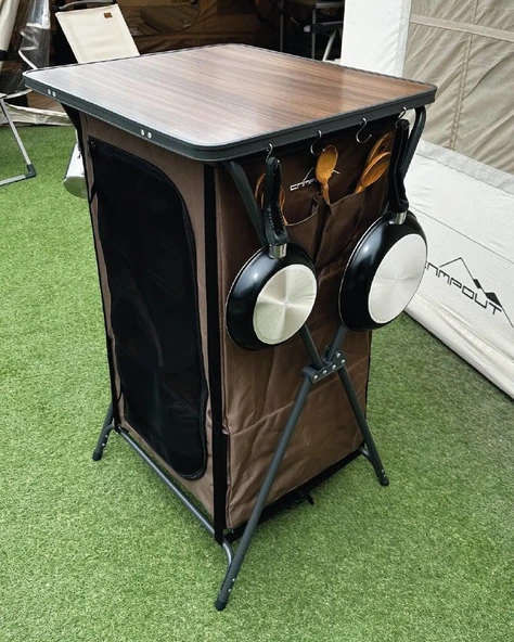 Nurgaz Campout Tek Kapılı Kamp Mutfağı - Resim 4