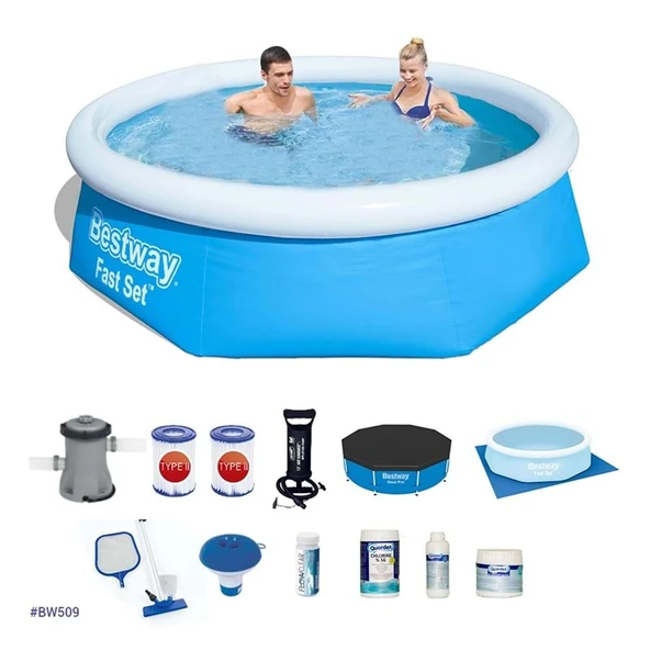 Büyük Şişme Havuz Seti P04351 BW509 ürün görseli 1