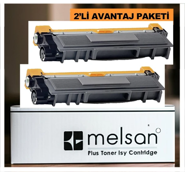Melsan Brother DCP-L2520DW Toner 2Li Paket 2600 Sayfa Muadil ürün görseli 1