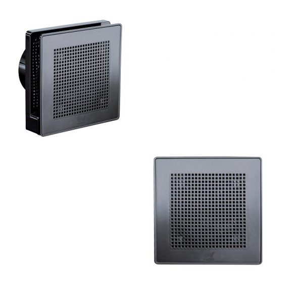 Vortice Punto Evo Gold Nero Black Mimari Uygulama İdeal Tasarım Kesintisiz Çalışma Havalandırma Fanı Banyo Mutfak AGMair Agm ürün görseli 1