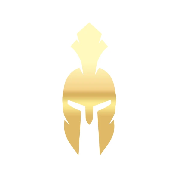 Miğfer Sticker17x17 Cm Gold ürün görseli 1