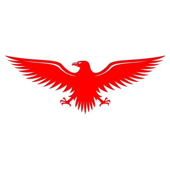Kartal Sticker17x17 Cm Kırmızı ürün görseli 1