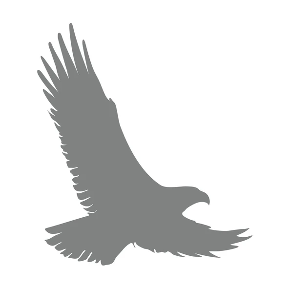 Uçan Kartal Sticker17x17 Cm Gri ürün görseli 1