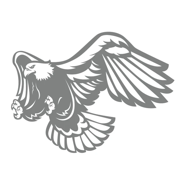 Kartal Sticker17x17 Cm Gri ürün görseli 1