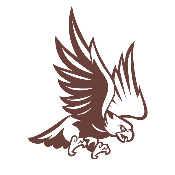 Kartal Sticker17x17 Cm Kahverengi ürün görseli 1