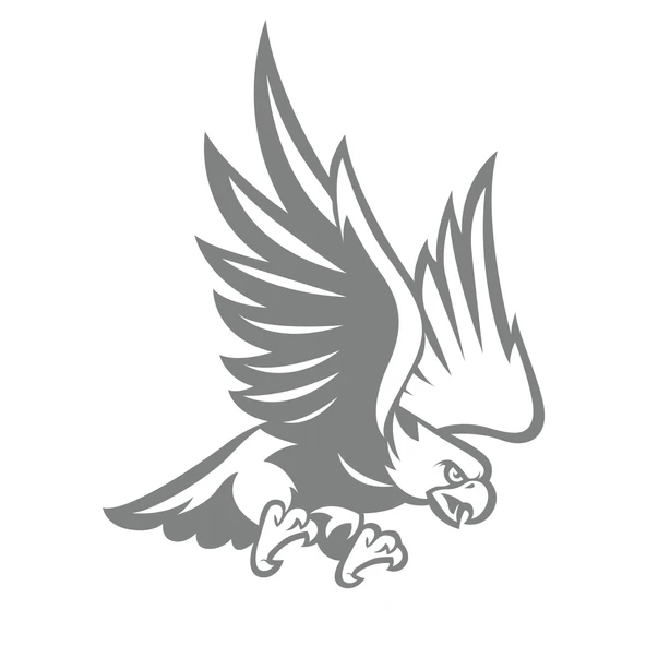 Kartal Sticker17x17 Cm Gri ürün görseli 1