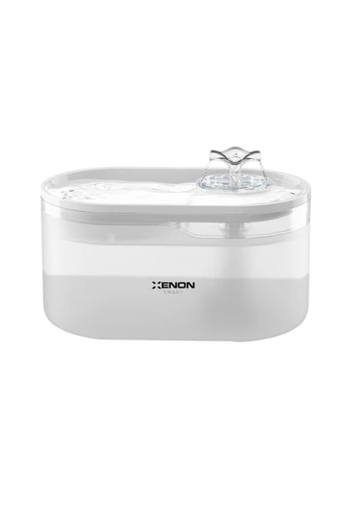 Xenon Smart Kedi Su Pınarı ,Ultra Sessiz, Wifi, Akıllı, Otomatik, Su Çeşmesi (Şeffaf - X8650) ürün görseli 1