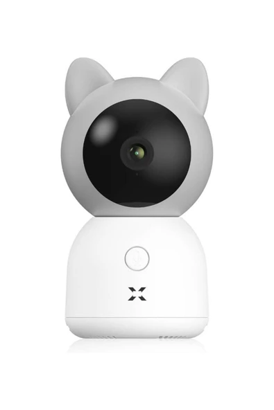 Xenon Smart Akıllı Bebek Kamerası Çift Yönlü Ses Ninni Gece Görüşü Gece Lambası Termometreli Mobil Uygulamalı Baby Camera X7201 ürün görseli 1