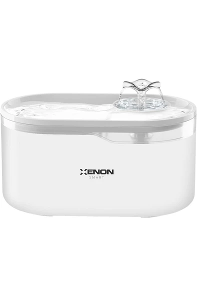 Xenon Smart Kedi Su Pınarı ,Ultra Sessiz, Wifi, Akıllı, Otomatik, Su Çeşmesi (Beyaz - X8650) ürün görseli 1