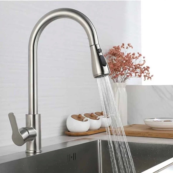 FLEKO FLORA INOX SPİRALLİ MUTFAK BATARYASI ürün görseli 1