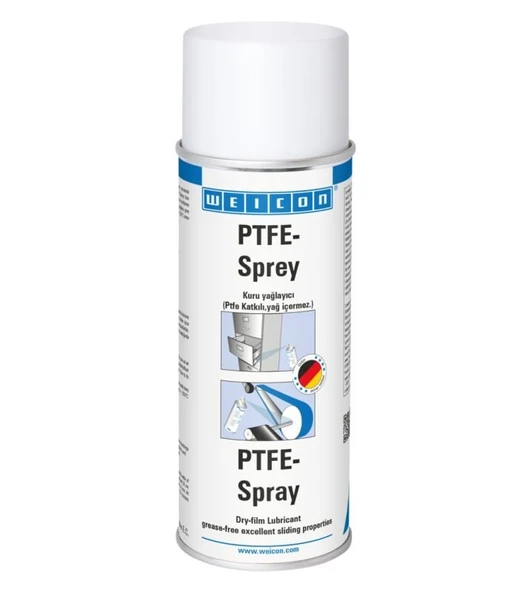 Weicon PTFE-Sprey 400ml-Gres içermeyen kuru yağlayıcı ürün görseli 1