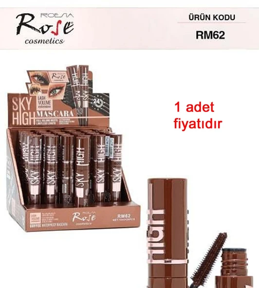 Rose Kahverengi Maskara SKY High ürün görseli 1