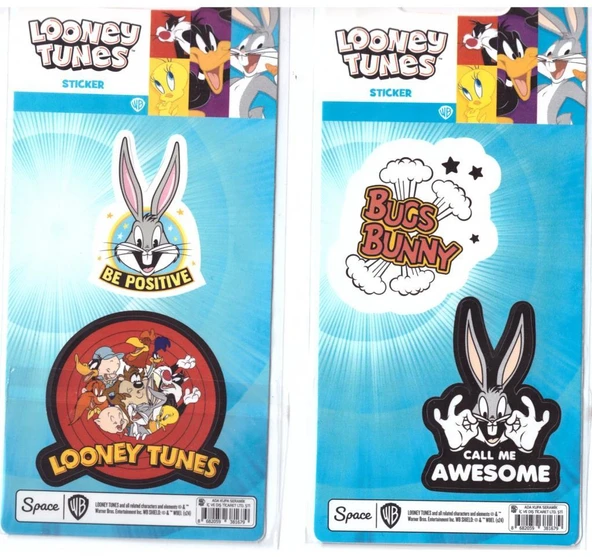LOONEY TUNES BUGS BUNNY STICKER STC-381679 ürün görseli 1