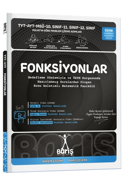 Barış Yayınları Fonksiyonlar Matematik Fasikülleri ürün görseli 1