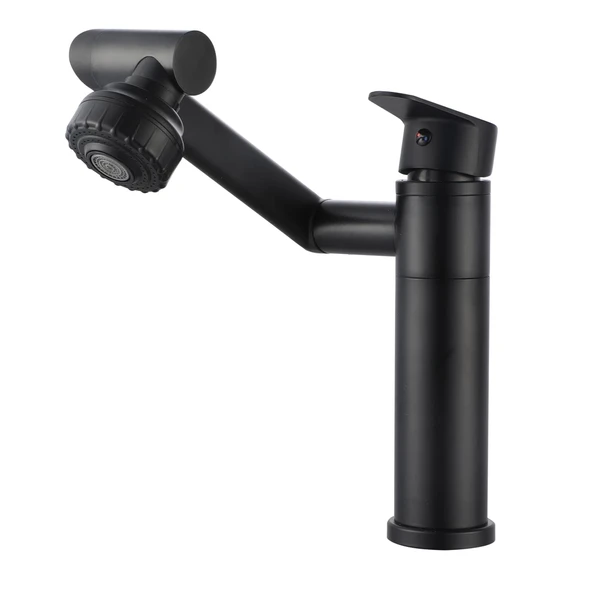 FLEKO AHTAPOT BLACK LAVABO BATARYASI SİYAH ürün görseli 1