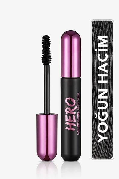 Flormar Hero Volume & Curl Maskara ürün görseli 1