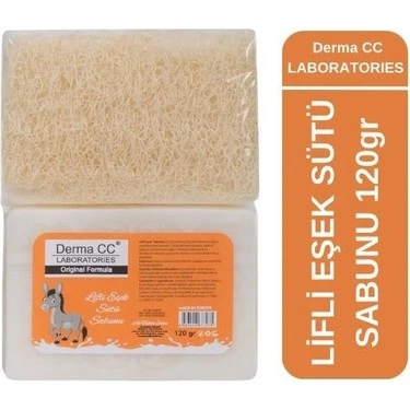 Derma Cc Laboratories Eşek Sütü Sabunu Lifli 120 Gr ürün görseli 1