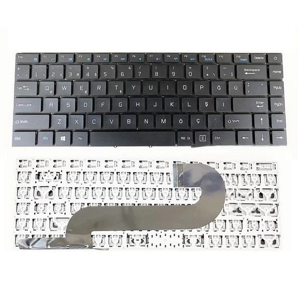 Casper Nirvana C350.5000-4D00T Notebook Klavyesi - Siyah - TR - Ver.1 - Resim 2