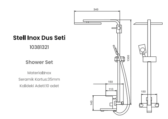 FLEKO STELL BANYO DUŞ SİSTEMİ - Resim 2