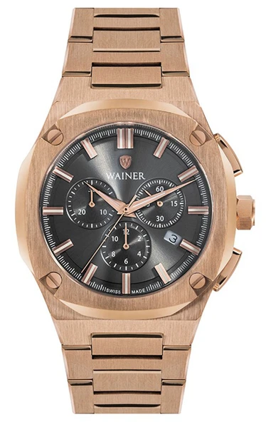 Wainer WA.10000-D Erkek Kol Saati , Swiss Made , Safir Cam ürün görseli 1