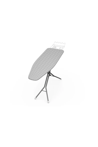 Ütü Masası Örtüsü Kılıfı 130x45cm Ayarlanabilir ipli Kılıf Bezi ürün görseli 1