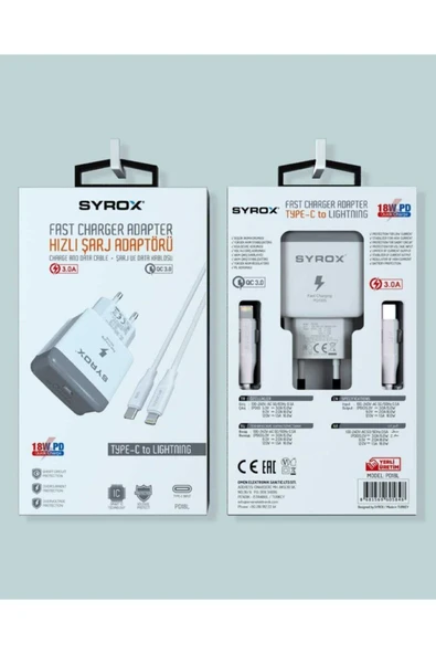 Pd18l-type-c Giriş Başlık+lıghtnıng Kablo 3.0a 18w Pd Quıck Şarj-type-c set - Resim 3