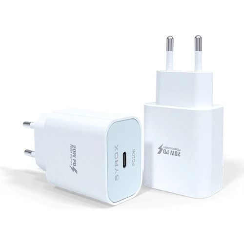 iPhone 12 Mini uyumlu Type-C çıkışlı 20W PD Şarj Adaptörü-(Kablosuzdur.Şarj Kablosu yoktur.) ürün görseli 1
