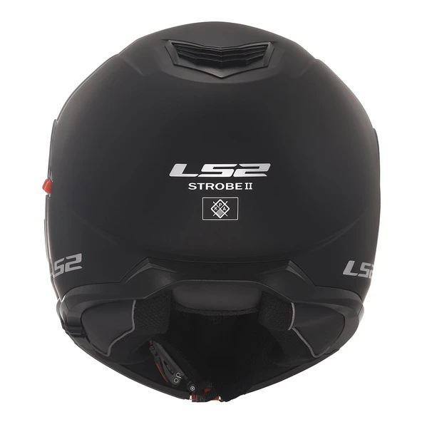 LS2 STROBE 2 MAT SİYAH KASK - Resim 4