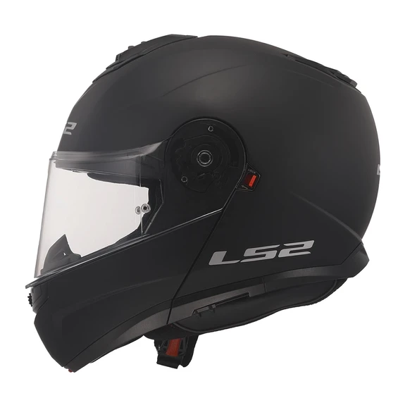 LS2 STROBE 2 MAT SİYAH KASK - Resim 2