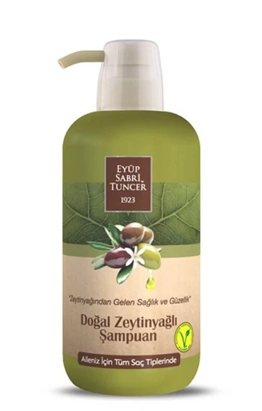 Eyüp Sabri Tuncer 600ml Şampuan Doğal Zeytinyağlı Pet Şişe ürün görseli 1