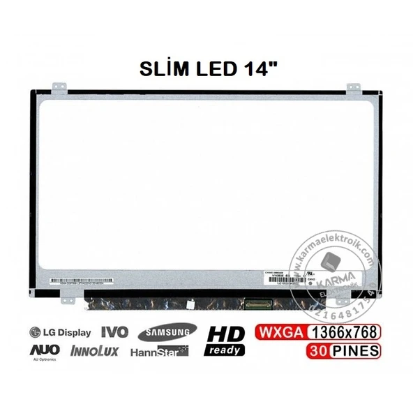 Casper Nirvana C350.5005-4W00E Notebook Lcd Ekran, Panel - Resim 2