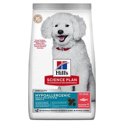 Hill's SCIENCE PLAN Hipoalerjenik Somonlu Küçük ve Mini Irk Tahılsız Yetişkin Köpek Maması 6 Kg ürün görseli 1