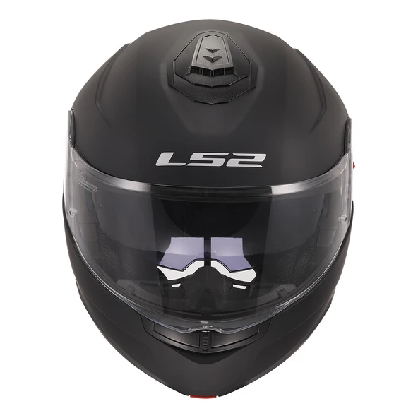 LS2 STROBE 2 MAT SİYAH KASK - Resim 3