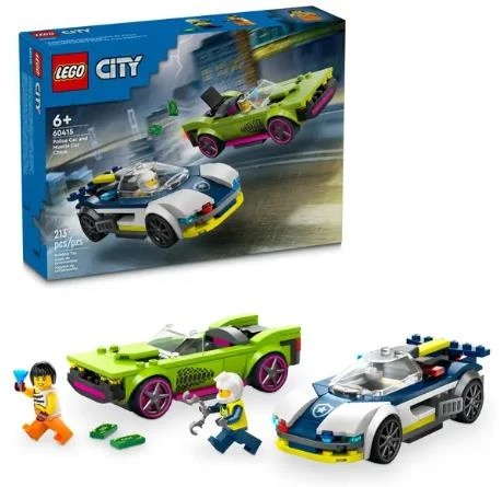 Lego City 60415 Polis Arabası ve Spor Araba Takibi ürün görseli 1