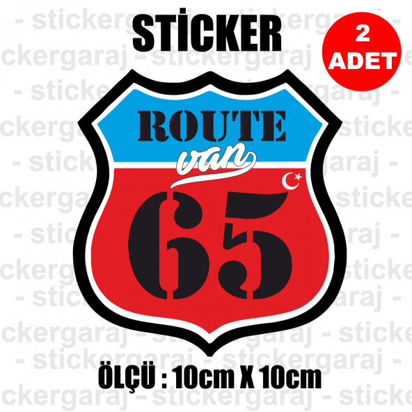 65 van 2 adet plaka sticker - il şehir rota etiket - kask motosiklet otomobil araba pc laptop bilgisayar cam uyumlu ürün görseli 1