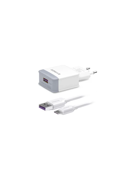 HüSo_LG Velvet Uyumlu Type-C Girişli Hızlı Şarj Seti Adaptörü+Kablo Cihazı 3.0 Amper_q32 ürün görseli 1